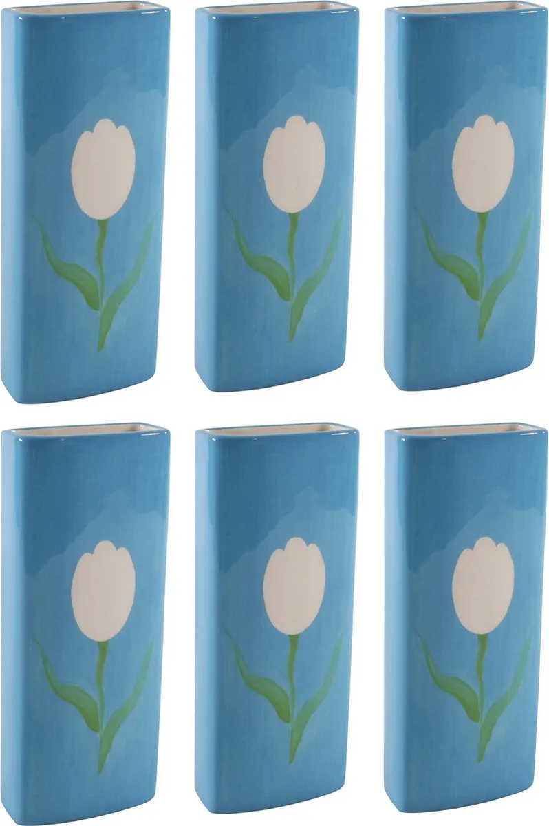 Svenska Living Radiatorbak - 6 Stuks 20x8cm - Porselein Multi