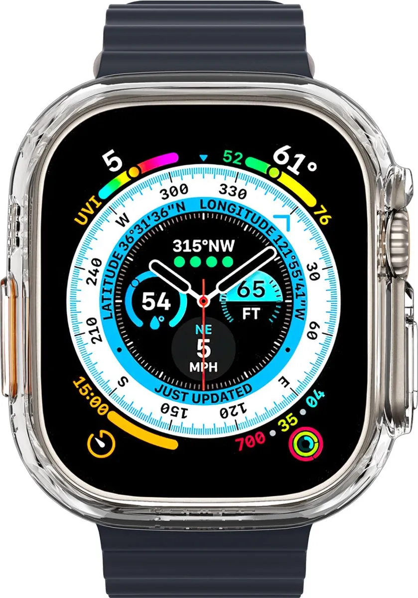 Spigen Thin Fit Hoesje Apple Watch Ultra 49mm - Transparant