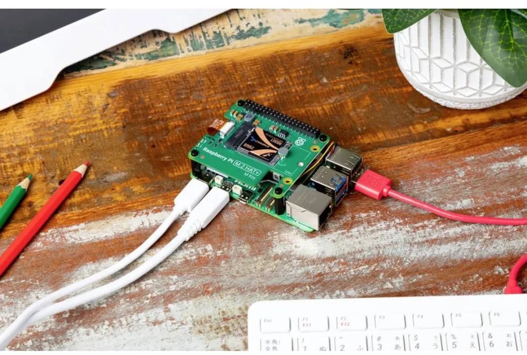 Raspberry Pi® M.2 HAT+ Raspberry Pi uitbreidingsprintplaat Geschikt voor model: Raspberry Pi® 5 B