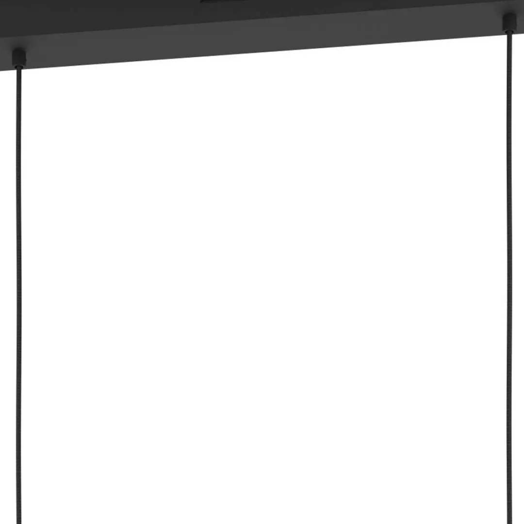 EGLO connect.z Hornwood-Z Hanglamp - 78 cm - Zwart|Bruin - Instelbaar RGB & wit licht - Dimbaar - Zigbee