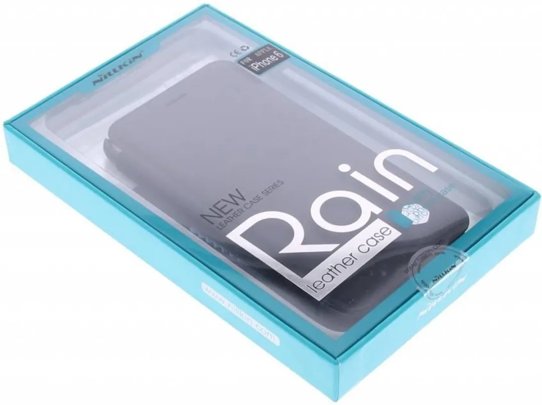 Nillkin Rain Series iPhone 6/6s Hoes - Zwart - afbeelding 6 van 6