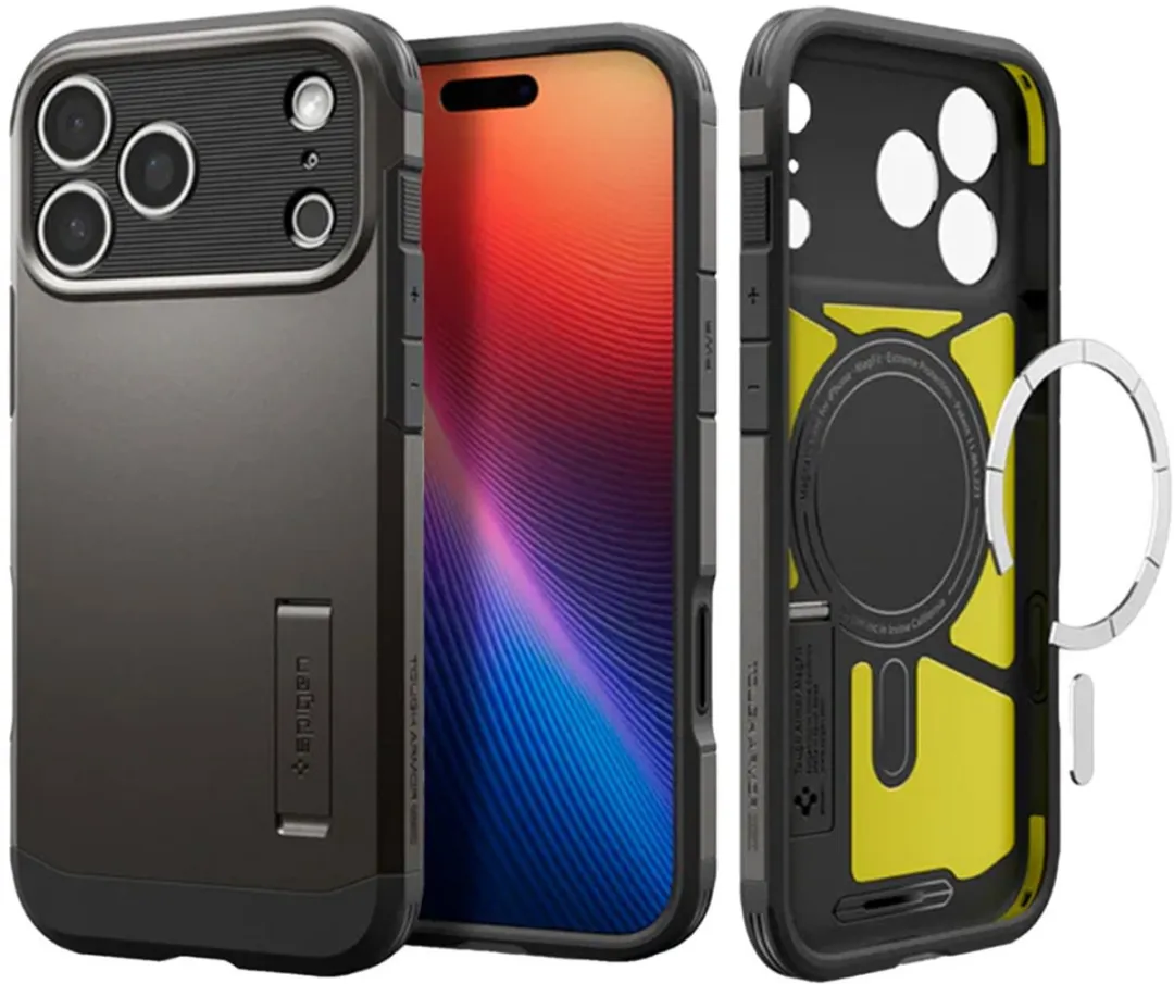 Spigen Tough Armor Backcover ACS10298 - iPhone 17 Pro Max - Gunmetal