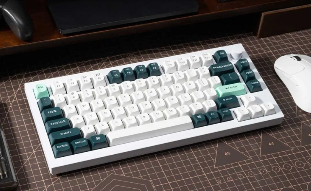 Keychron Q1 HE Q1H-P1 Draadloos Toetsenbord - RGB - Magnetische Schakelaar - Wit