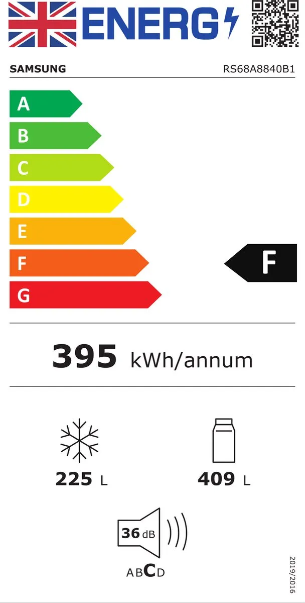Samsung RS68A8840B1 Amerikaanse Koelkast 634L - Nofrost - Zwart