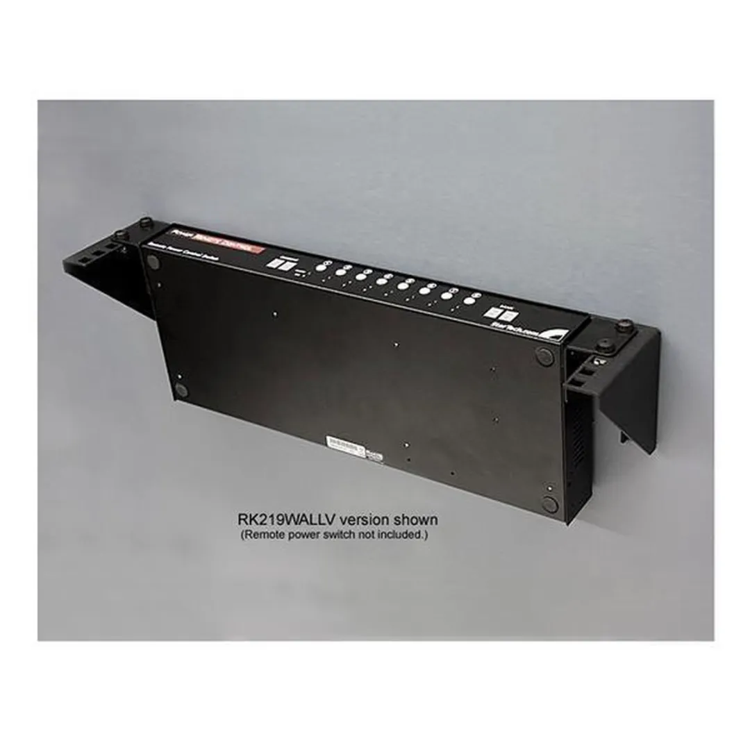 Startech RK219WALLV Wandbeugel - Zwart
