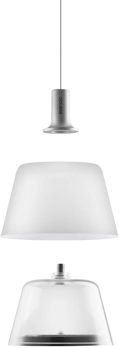 Eva Solo SunLight Solar Hanglamp - 20W - Wit/Zilver