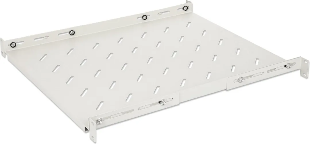 Intellinet 714112 19" Plank met Variabele Rails - Wit
