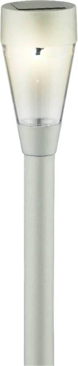 Lumineo Solar Tuinlamp Prikspots 4 Stuks - 1W - Zilver