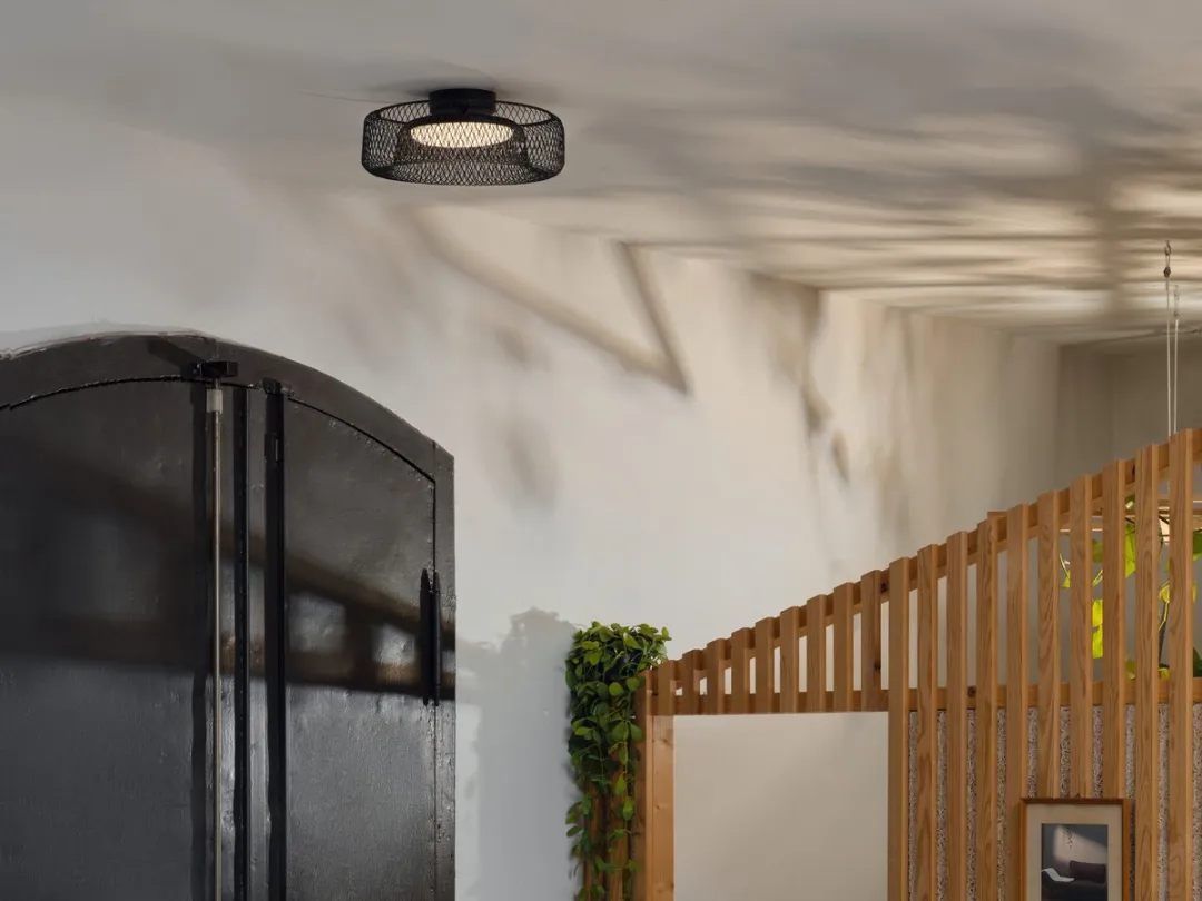 Osram Decor Mesh LED Plafondlamp 18.5W - 300mm - Zwart