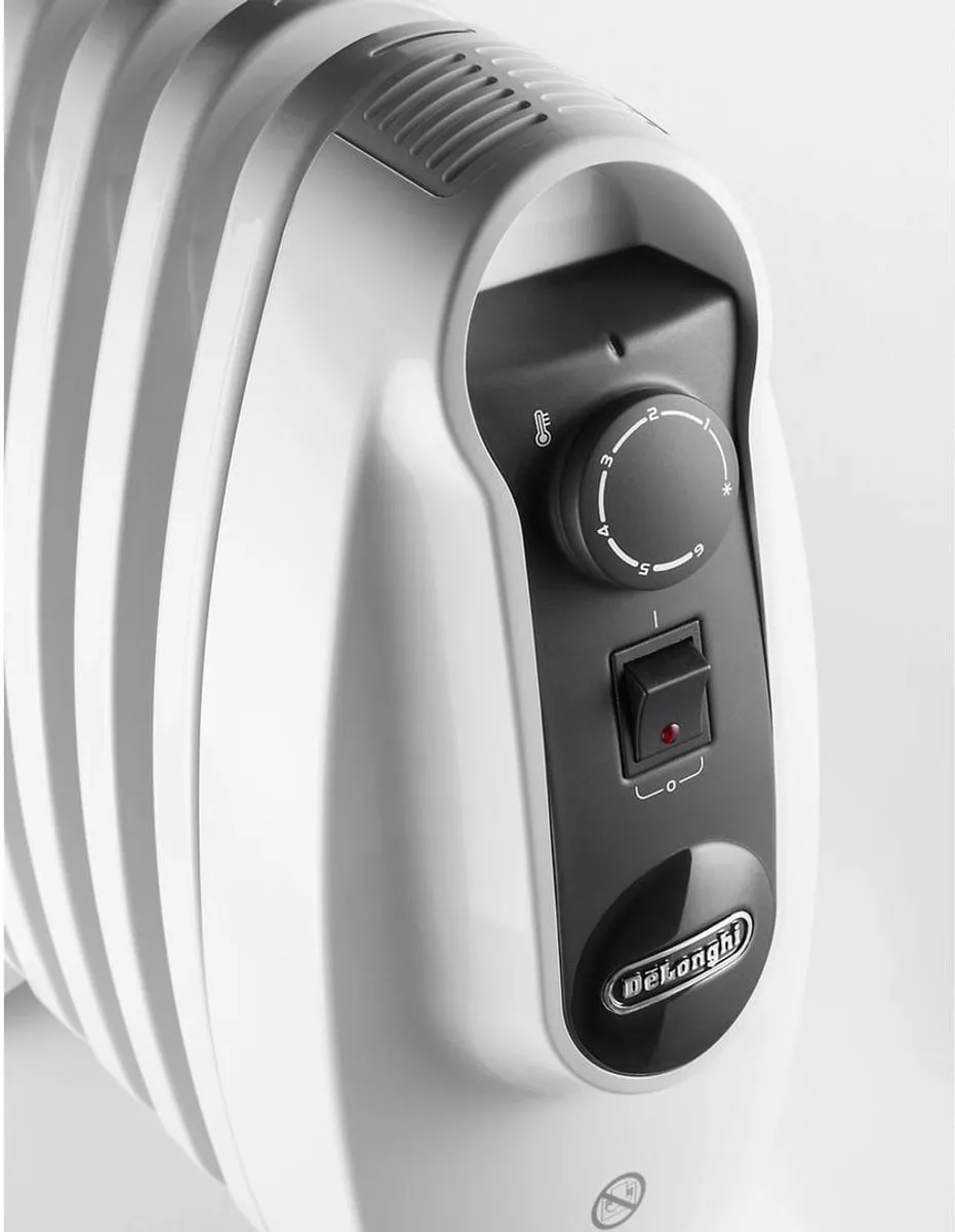De'Longhi TRNS0808.M Olieradiator 800W - Wit - afbeelding 3 van 6