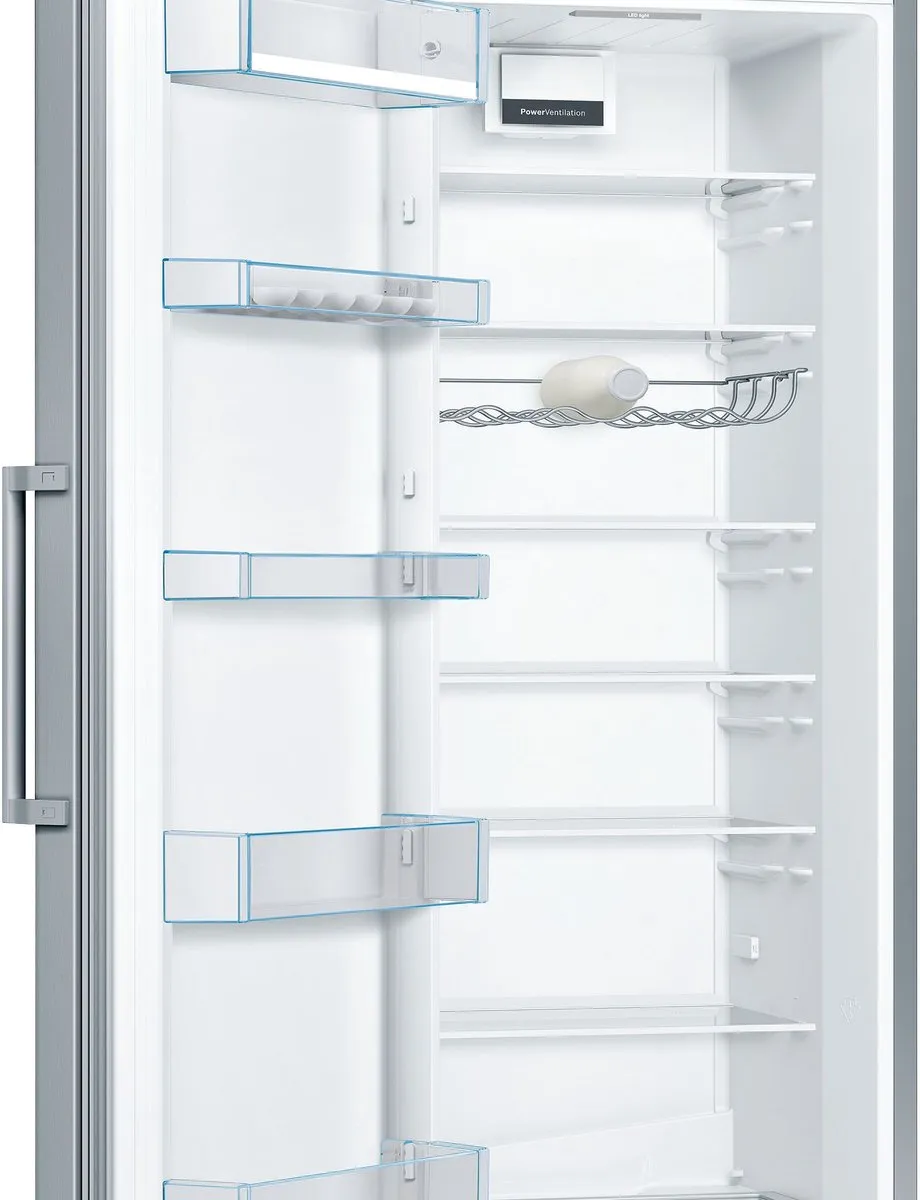 Bosch Serie 4 KSV36CIDP Vrijstaande Koelkast 348L - Zilver