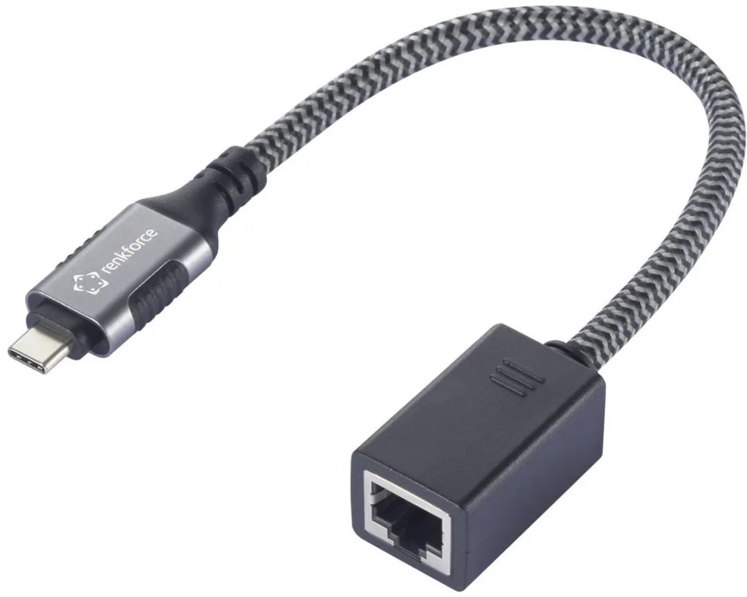 Renkforce RF-6410612 USB-C naar Gigabit Ethernet Adapter