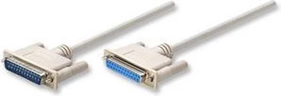 Digitus AK-610201-050-E Verlengkabel Serieel/Parallel 5m - Grijs