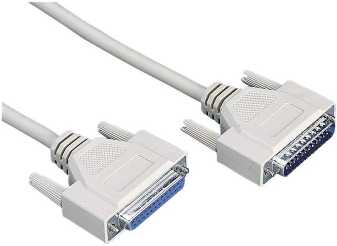 Digitus AK-610201-050-E Verlengkabel Serieel/Parallel 5m