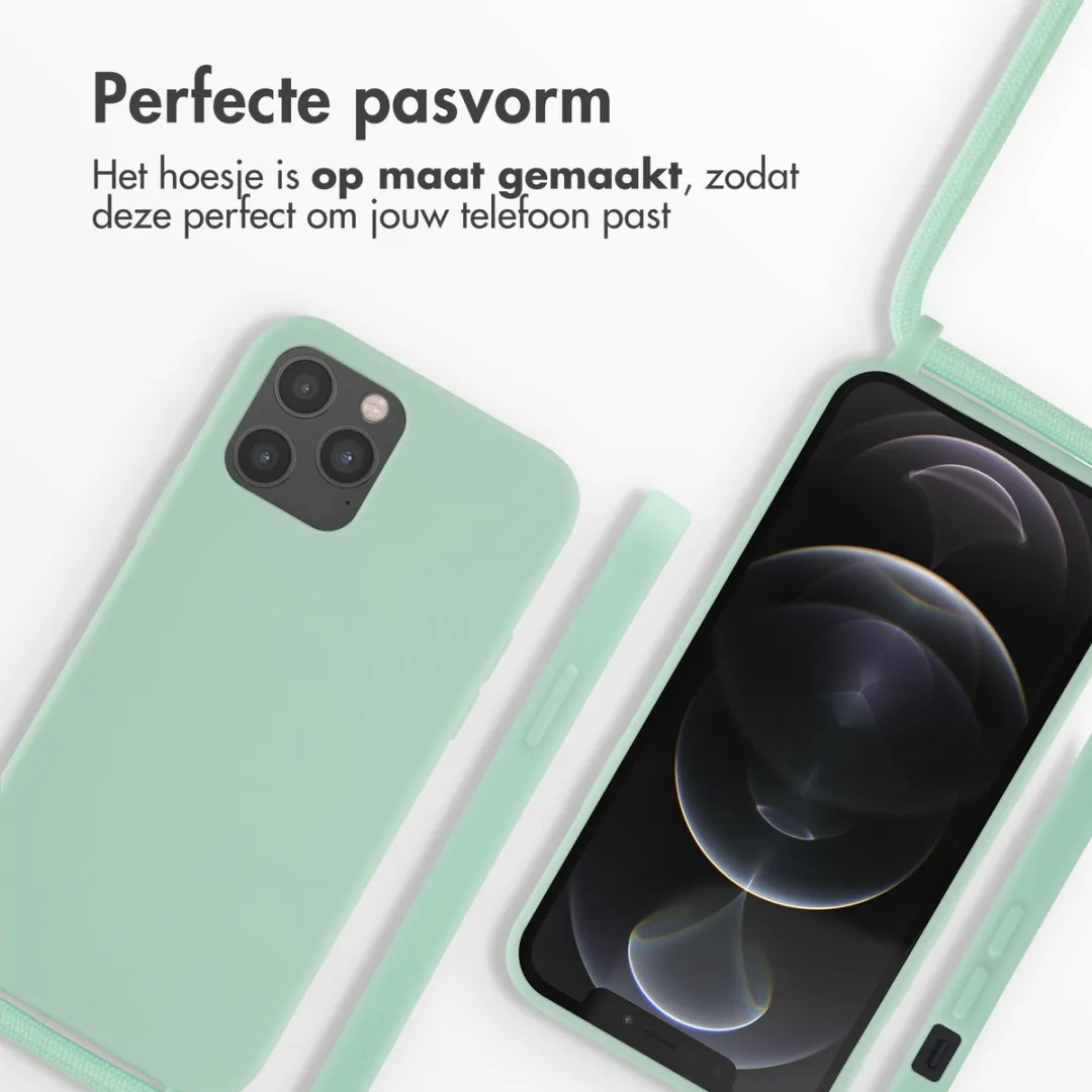 Imoshion Hoesje iPhone 12/12 Pro - Siliconen Mintgroen