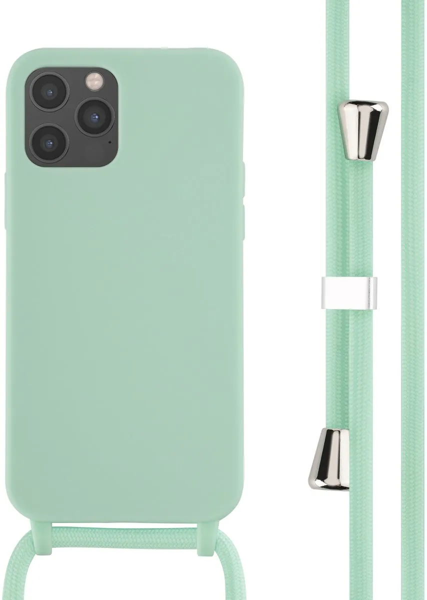 Imoshion Hoesje iPhone 12/12 Pro - Siliconen Mintgroen