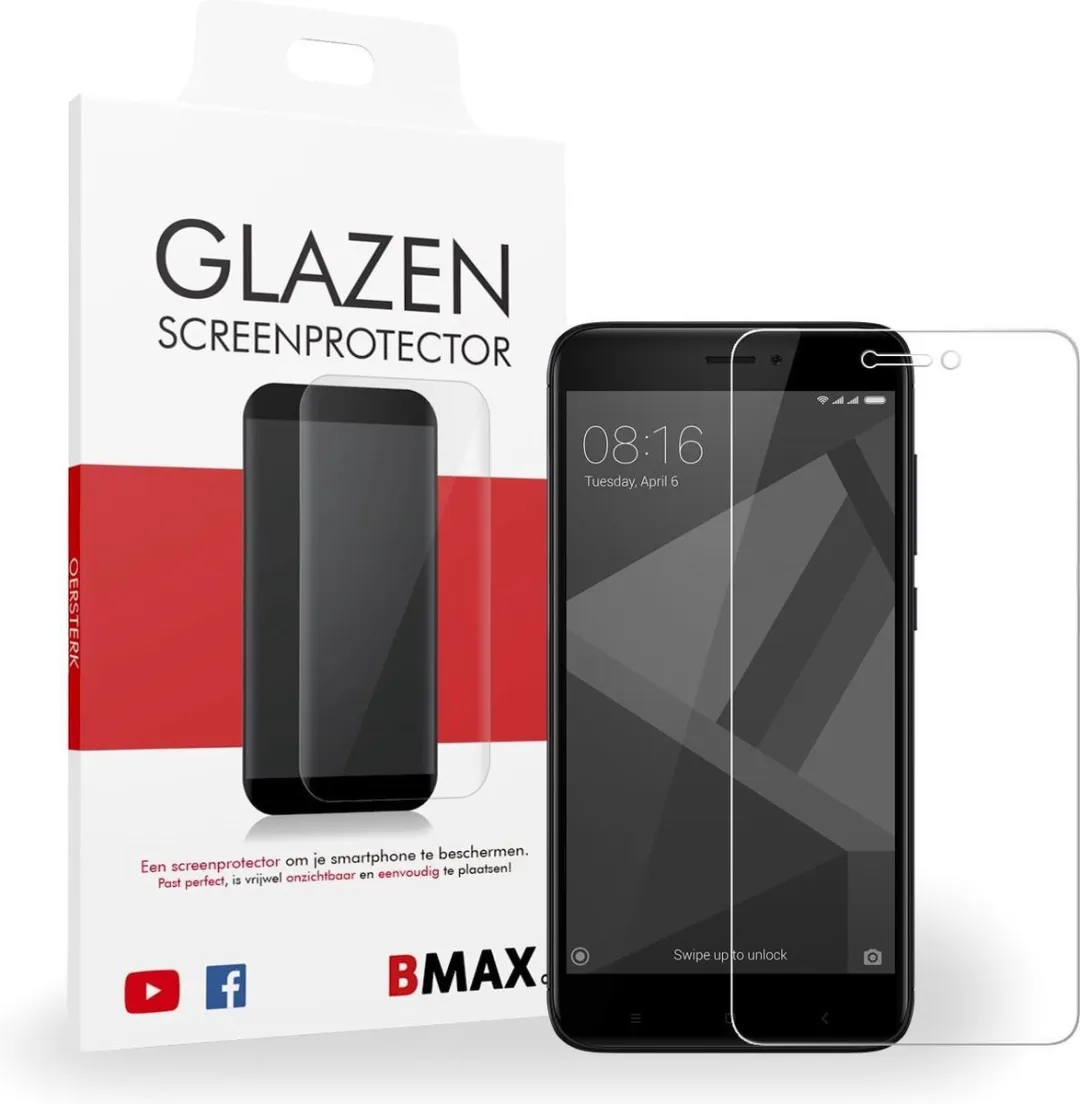 BMAX Screenprotector Xiaomi Redmi 4X