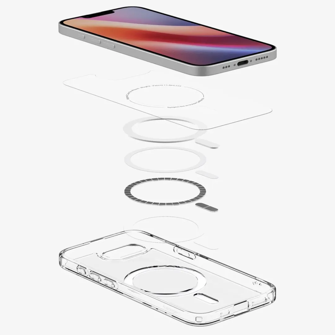 Spigen Ultra Hybrid Backcover ACS09139 iPhone 16 - Transparant