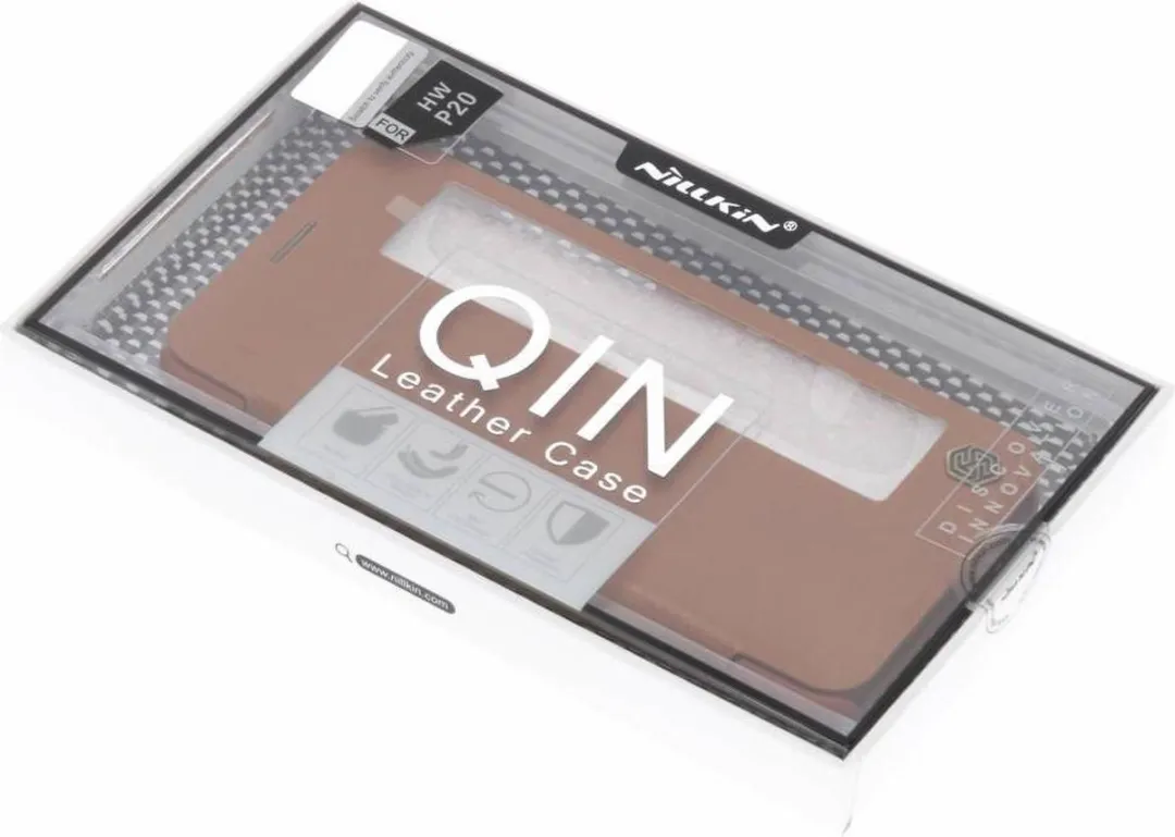 Nillkin Qin Leather Hoesje P2015595402 - Bruin