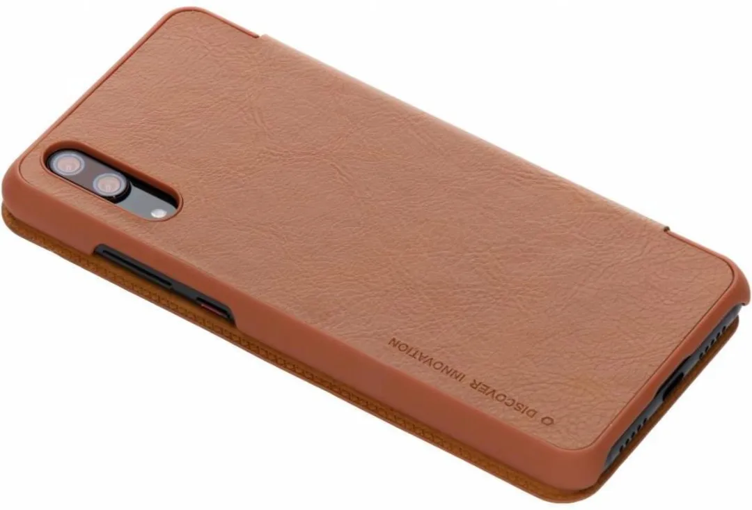 Nillkin Qin Leather Hoesje P2015595402 - Bruin