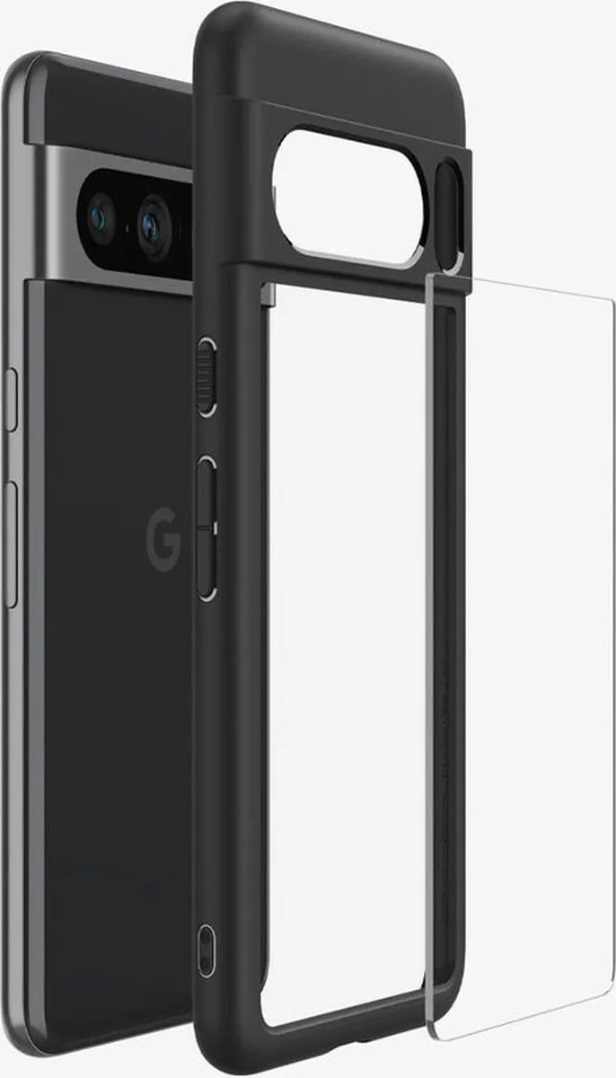 Spigen Ultra Hybrid ACS06317 Hoesje - Google Pixel 8 Pro - Zwart
