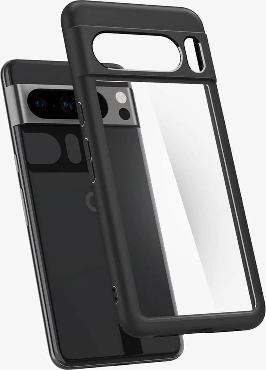 Spigen Ultra Hybrid ACS06317 Hoesje - Google Pixel 8 Pro - Zwart