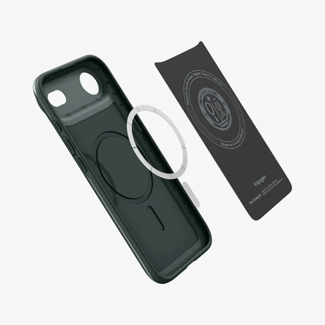 Spigen Thin Fit Backcover ACS10307 - iPhone Air - Abyss Green - afbeelding 6 van 6