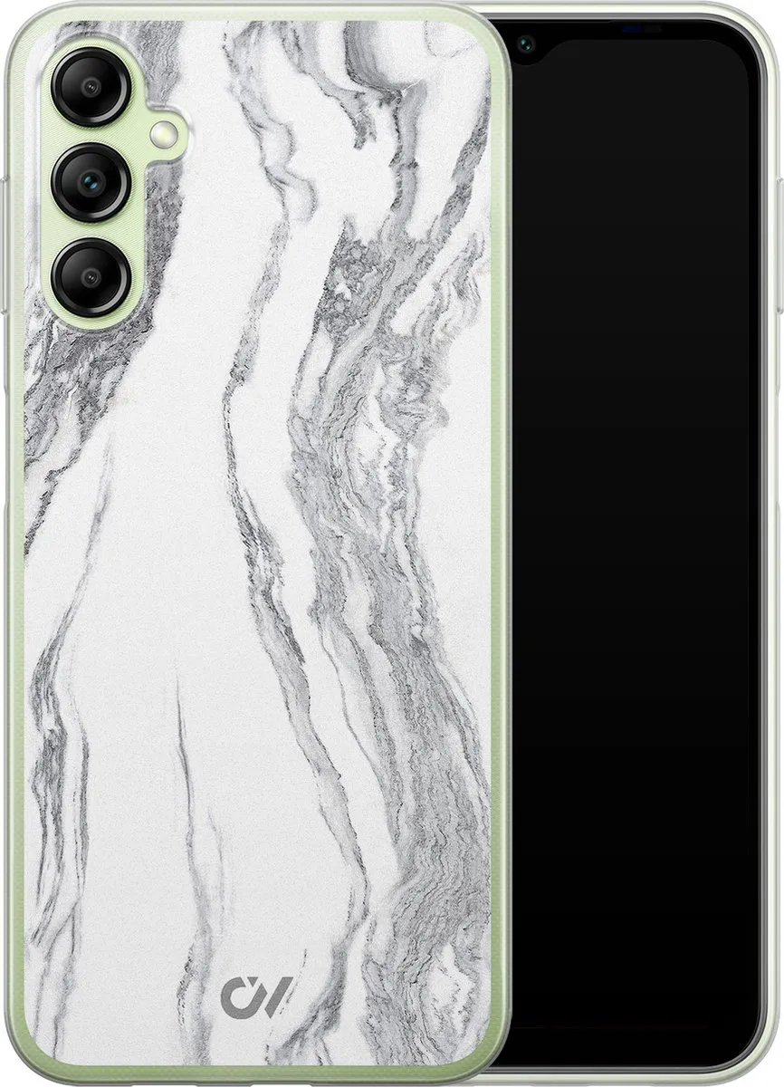 Casevibes Samsung Galaxy A14 5G Hoesje S/A145G/UV/032 - Marble Ivory