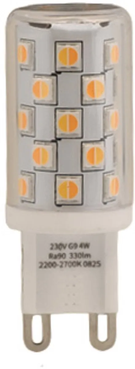 Lybardo G9 LEDlamp 10 Stuks - 4W Dimbaar 2200K-2700K - 330 Lumen