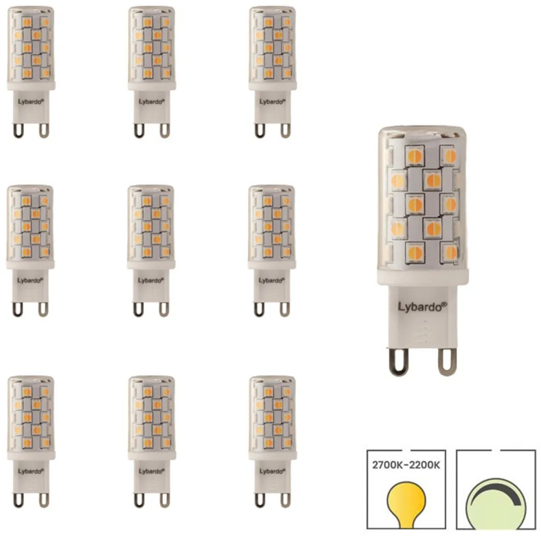 Lybardo G9 LEDlamp 10 Stuks