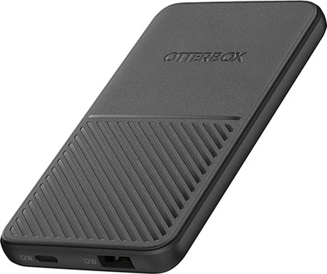 OtterBox Powerbank 5000mAh 18W USB-C PD - 2x Opladen - Zwart