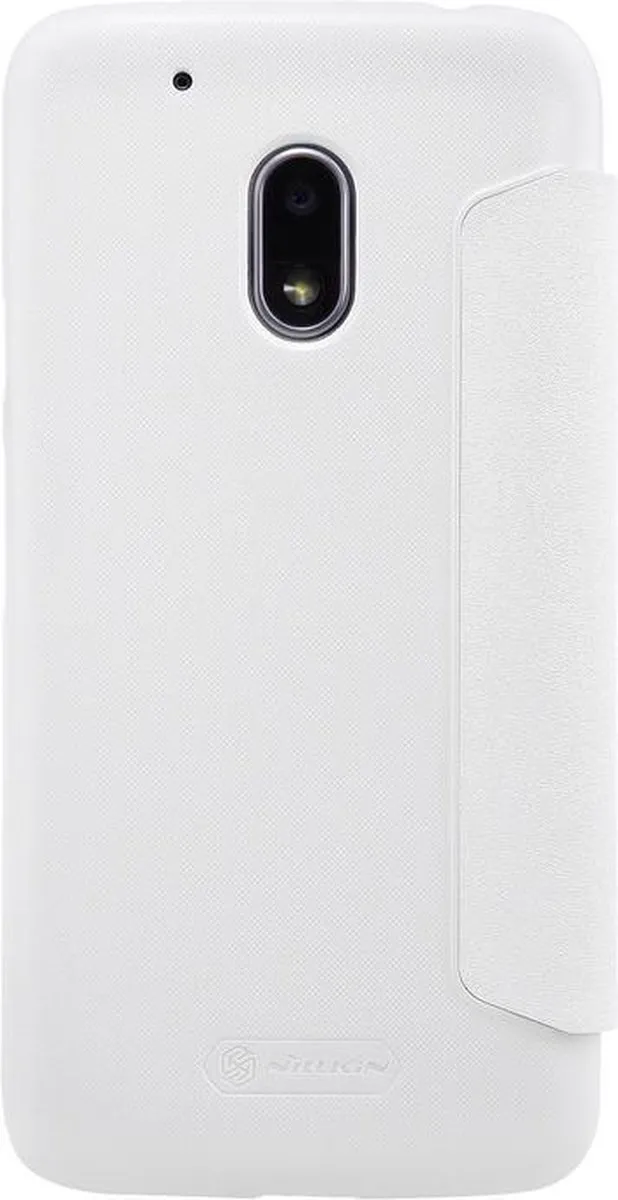 Nillkin New Sparkle Book Case Motorola Moto G4 Play - Wit - afbeelding 2 van 6