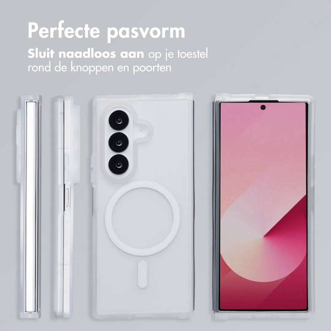 Imoshion Hoesje Samsung Galaxy Z Fold 7 - Wit - MagSafe - afbeelding 6 van 6