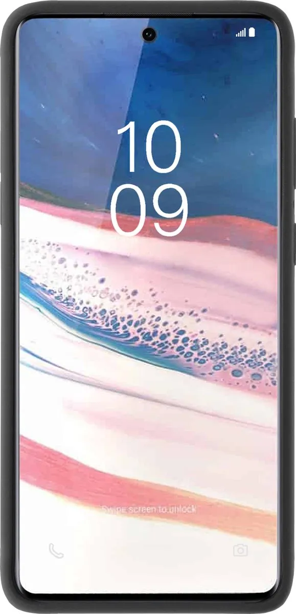Azuri Samsung Galaxy Note 10 Lite Siliconen Hoesje - Zwart