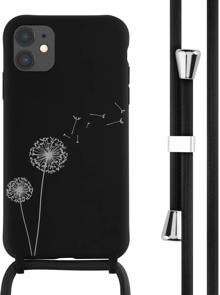 Imoshion Hoesje iPhone 11 Siliconen Dandelion Black