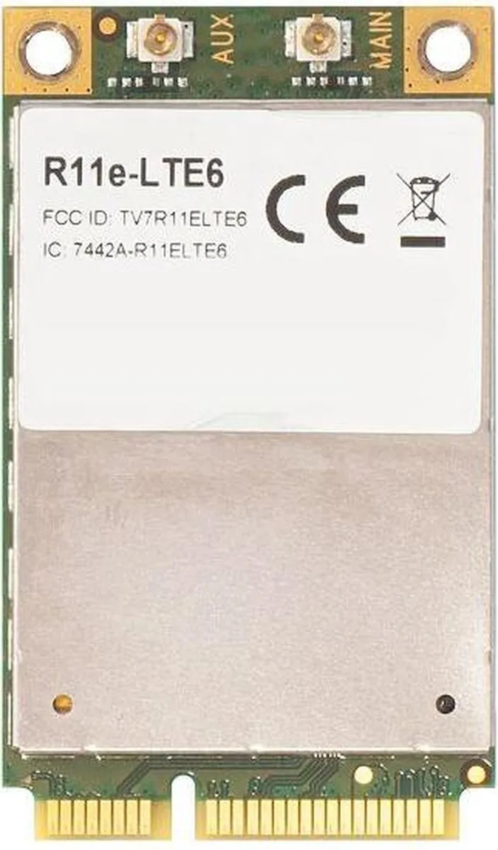 Mikrotik R11E-LTE6 Netwerkkaart