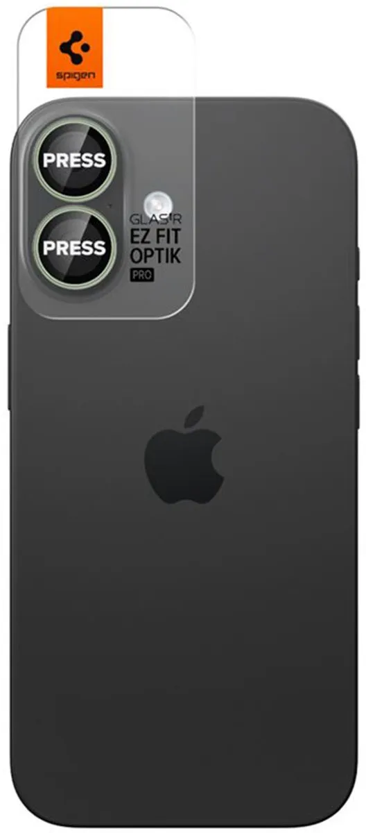 Spigen Optik Pro EZ Fit Lens Protector AGL10128 - Groen - 2 Stuks