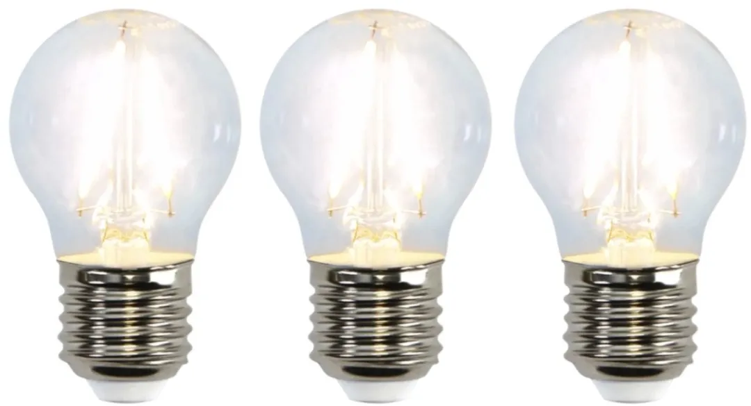 Star Trading Standaard Bol E27 1.5W - 3 Stuks