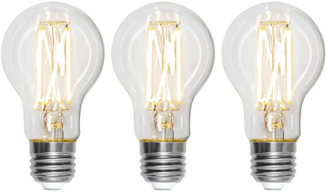 Star Trading Standaard Bol E27 2.2W Warm Wit - 3 Stuks