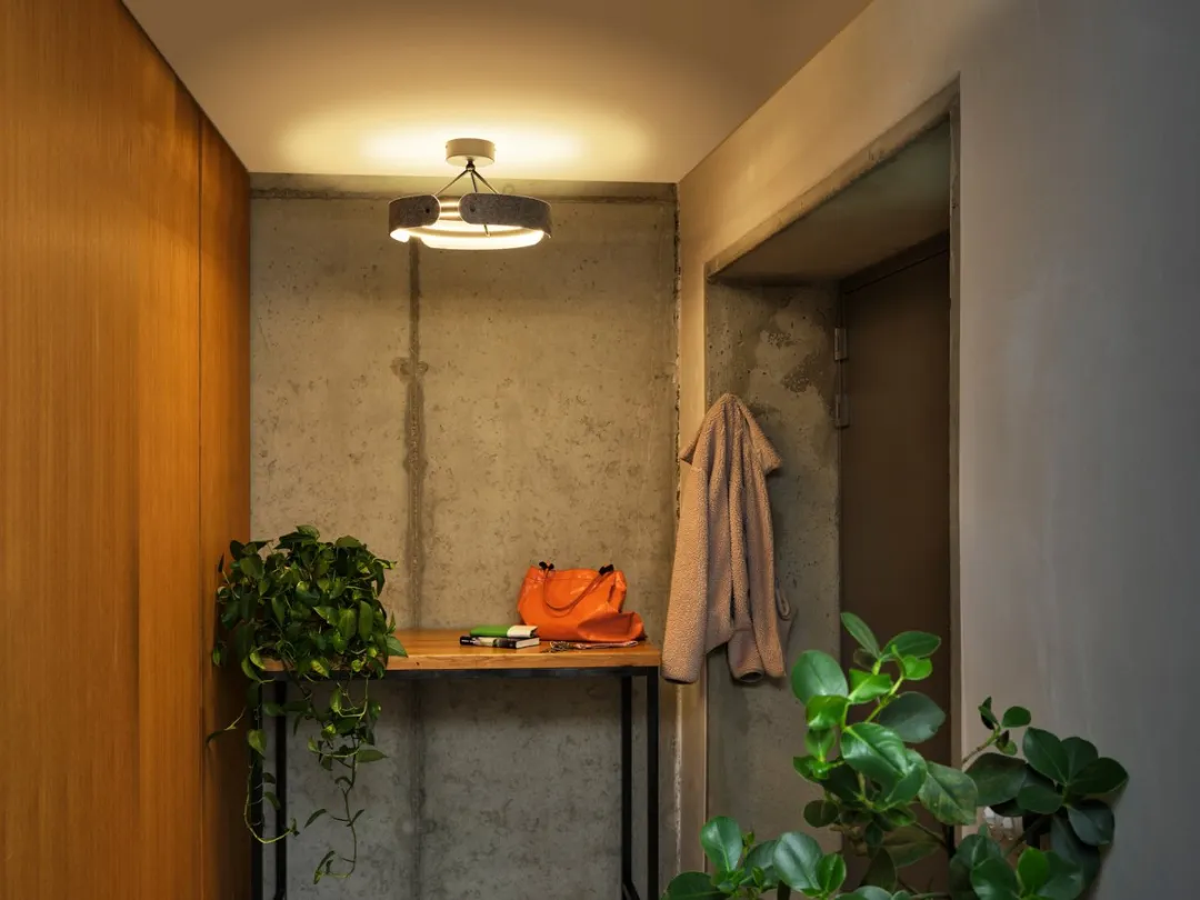 Osram Decor Curve Felt LED Plafondlamp 33W - 430mm - Donkergrijs
