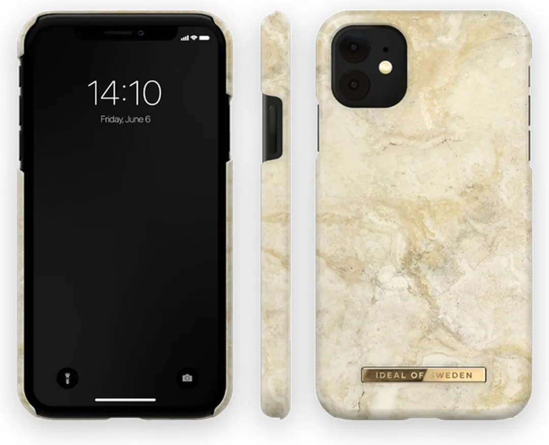iDeal of Sweden iPhone 11 Backcover Sandstorm Marble - IDFCSS20-I1961-195 - afbeelding 6 van 6