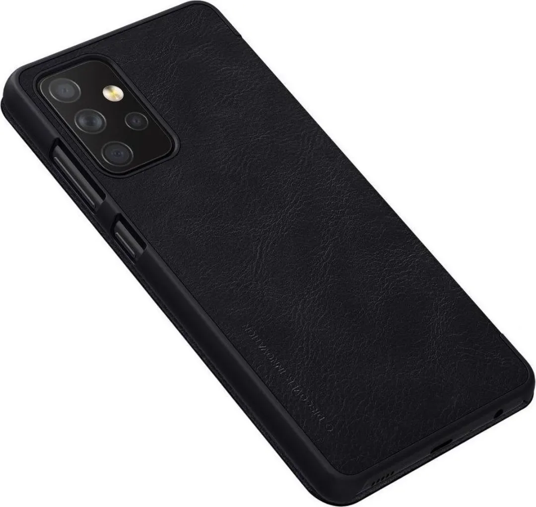 Nillkin Qin Book Case Hoesje - Samsung Galaxy A72 - Zwart - afbeelding 6 van 6