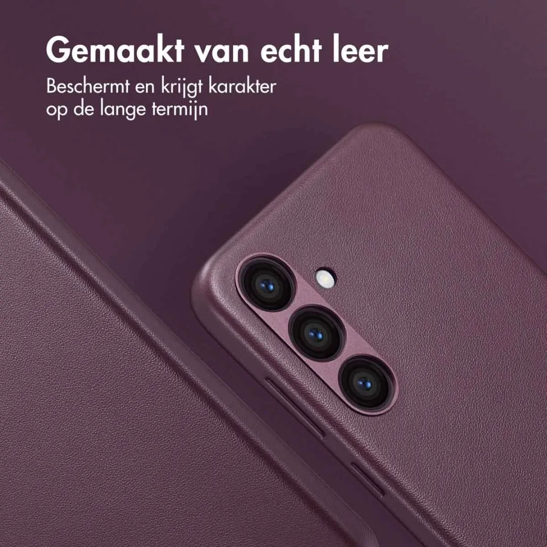 Accezz Hoesje Samsung Galaxy S24 Plus Heath Purple - met MagSafe Ring