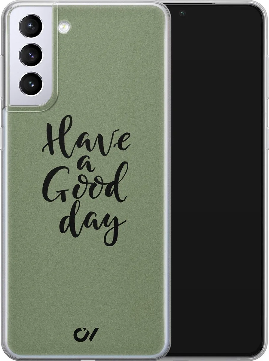 Casevibes Hoesje Samsung Galaxy S21+ - Groen - S/S21+/UV/042