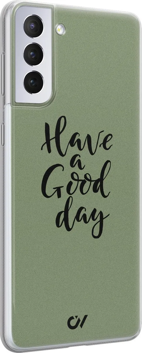 Casevibes Hoesje Samsung Galaxy S21+ - Groen - S/S21+/UV/042