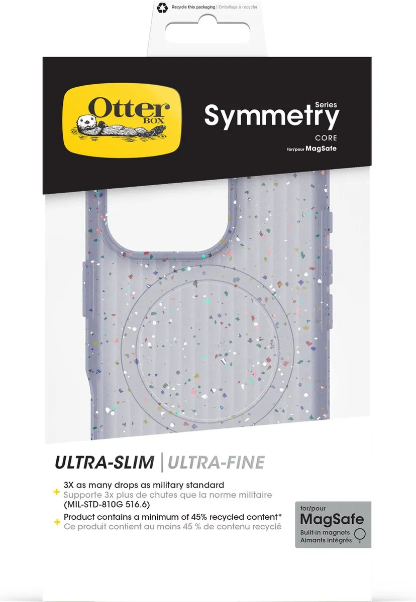 OtterBox Core Mag Hoesje iPhone 16 Pro - Icy Mist Blue - 77-97180
