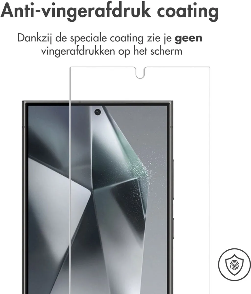 imoshiion Screenprotector Samsung Galaxy S24 Ultra - Gehard Glas