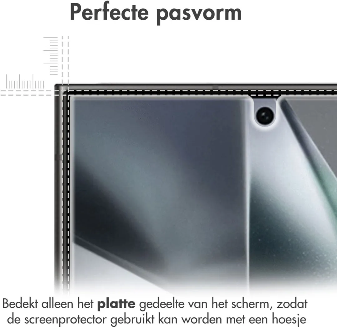 imoshiion Screenprotector Samsung Galaxy S24 Ultra - Gehard Glas