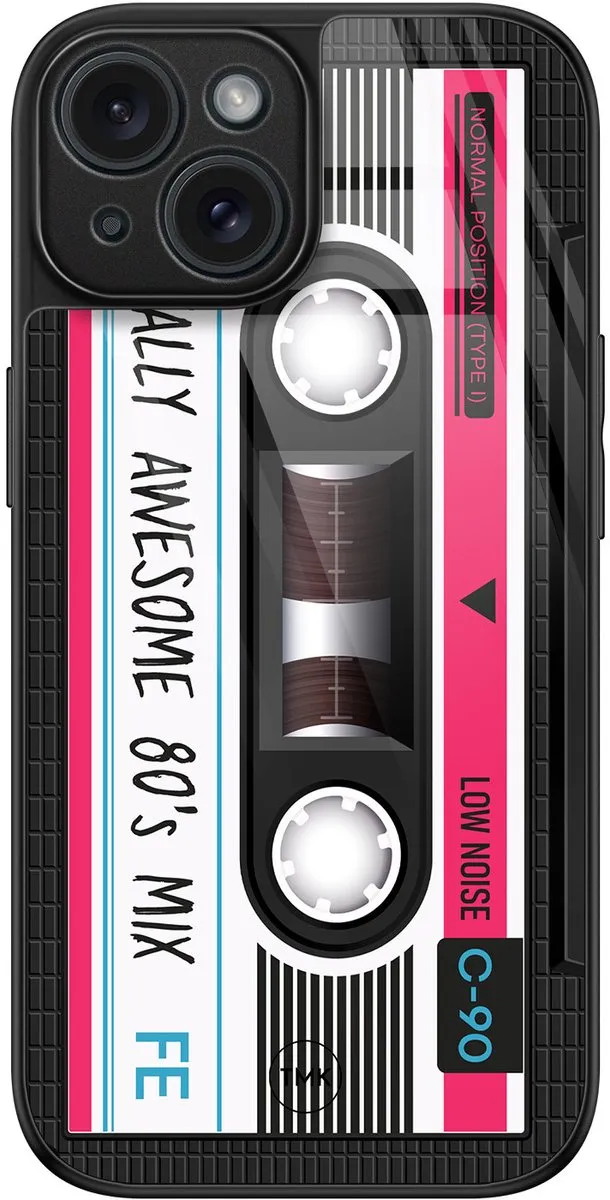 Casevibes iPhone 15 Hoesje A/i15/glas/025