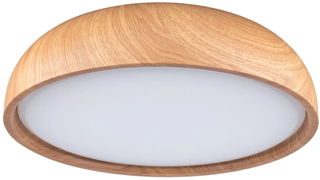 Paulmann Selection Bathroom LED Plafondlamp Oka IP44 - 950lm - Houtlook